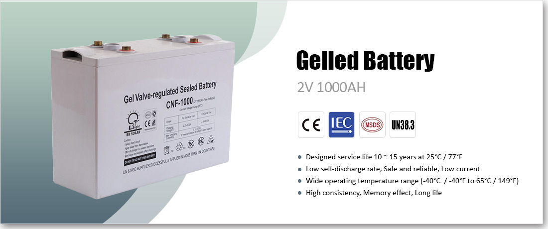 2V1000AH-Gel-Batteri-Plakat