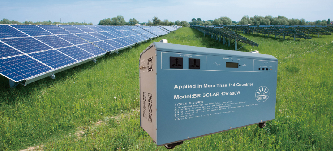 Bộ hệ thống năng lượng mặt trời mô hình nóng 500W-Poster