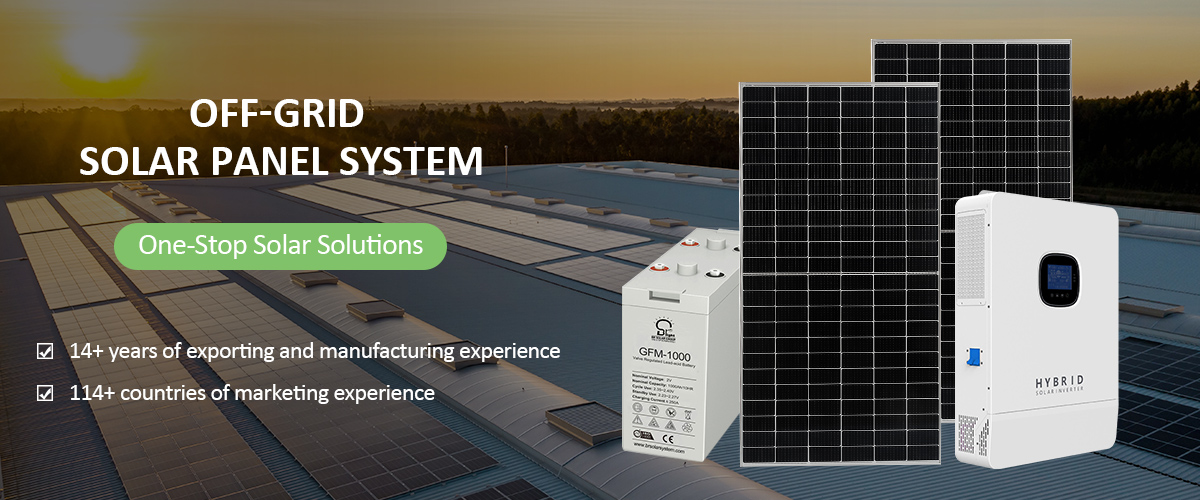 Hệ thống bảng điều khiển năng lượng mặt trời 8KW-không nối lưới