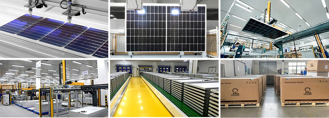 tovární solární panel