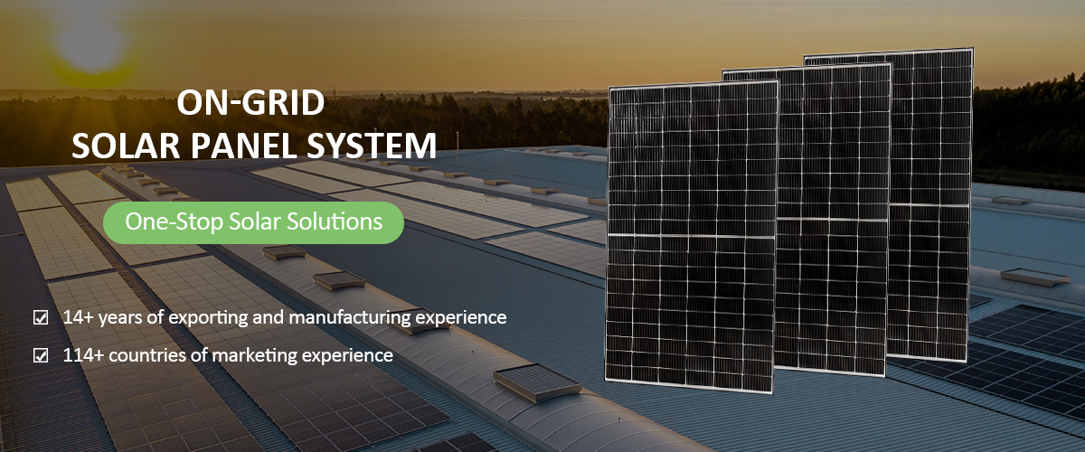 Poster-On-grid-Solar-Panel-System